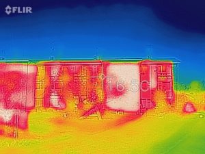 Thermal image of apartment 